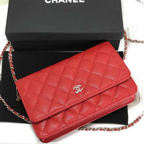 boy chanel wallet on chain red|chanel wallet on chain cost.